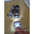 1W Aluminum horn shape scaleable multifunction camp flashlight use 3*AAA battery